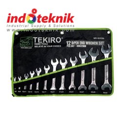 Tekiro Open end Wrench Set Kunci Pas Set 12 PCS (6-32mm)