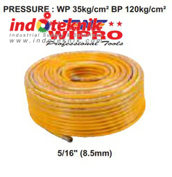 WIPRO SELANG SPRAYER HIGH PRESSURE UK.8.5mm (5/16 inch)x100m - SWK-516 (KUNING)