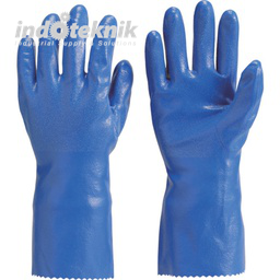 TRUSCO Nitrile Rubber Gloves(Long)