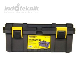 KRISBOW PLASTIC TOOLBOX 48X27.5X20.5CM LRPTB6