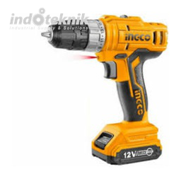 INGCO MESIN BOR CORDLESS 12V LITHIUM HD (1B) CDLI1221