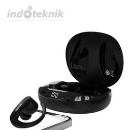 LENOVO THINKPLUS T50 TRUE WIRELESS BLUETOOTH EARPHONE SPORT TWS - Hitam