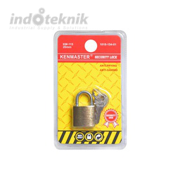 KENMASTER GEMBOK PENDEK KM 115 - 50 MM (IRON) (MOQ 1 DUS)