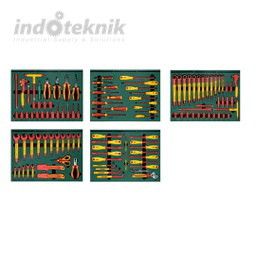 SATA 116Pcs Electrical Automotive Tool Set