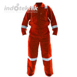 KRISBOW WEARPACK COVERALL RED (XL) SRWPRD3