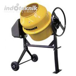FIRMAN CONCRETE MIXER / MESIN MOLEN PENGADUK SEMEN FCM120 (0.5HP/1450 RPM)