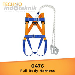 Techno BODY HARNESS W DOUBLE BIG HOOK LANYARD ABSORBER