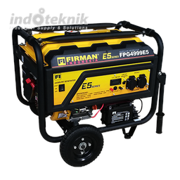 FIRMAN GENSET GASOLINE GENERATOR FPG4999E5 (1 PHASE/7,5 HP/3600 RPM)