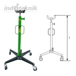 TEKIRO Transmission Jack Dongkrak Mesin 500KG