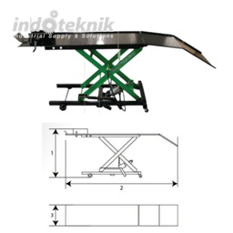 TEKIRO Motorcycle Bike Lift Bike Lift