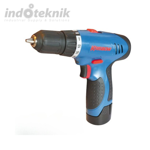 KRISBOW CORDLESS DRILL 10.8V 2 SPEED