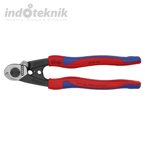KNIPEX WIRE ROPE CUTTERS 9562190SB