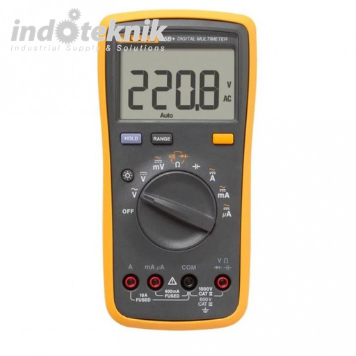 Fluke AC-DC Multitester Digital LCD Display Multimeter 15B Plus