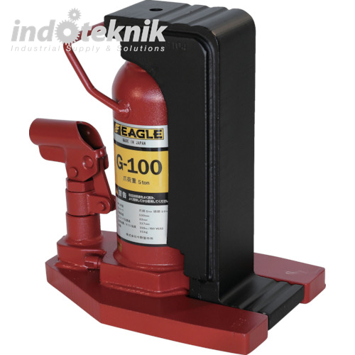 EAGLE Hydraulic Toe Jack c/w Turning Lever Socket