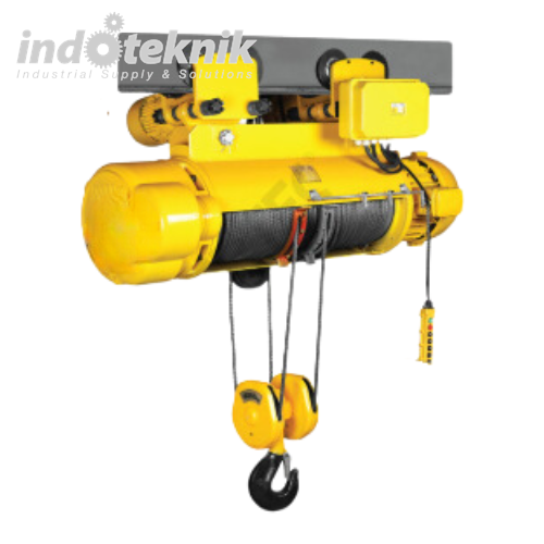 Powertec Electric Wire Rope Hoist 10 Ton x 12 Meter 3 Phase CD1 IT