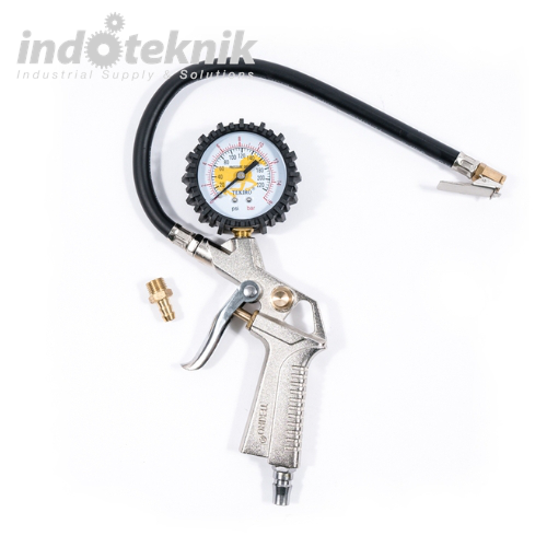 TEKIRO Tire Pressure Gauge 3 IN 1 Alat Pengisi Angin Ban 3 Fungsi 200 psi
