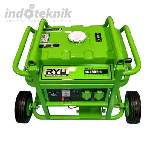RYU ENGINE Mesin Genset 3600 Rpm 5.5 Hp 2000 Watt 18 Liter (Model Gx160)