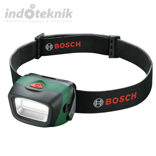 BOSCH LED COB CAMPING HEADLAMP HEAD TORCH HEADLIGHT FLASHLIGHT 190LM IPX 4