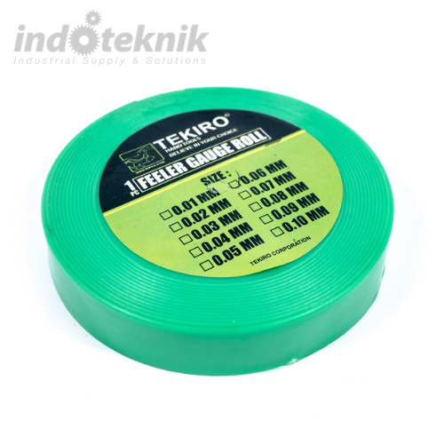 TEKIRO Feeler Gauge Roll Alat Ukur Celah Roll