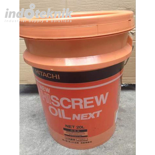 HITACHI NEW HI SCREW OIL NEXT 20L缶　3缶セット HITACHI NEW HI SCREW OIL NEXT 20L缶3缶セット