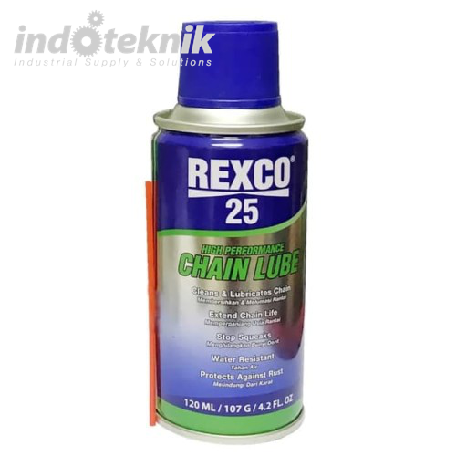 Rexco 25 High Performance Chain Lube Pelumas Rantai 120 ML / 100 G / 4.2 fl OZ