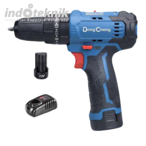 Dongcheng Cordless Brushless Driver/Hammer Drill 10mm 35 N-m - 12 V