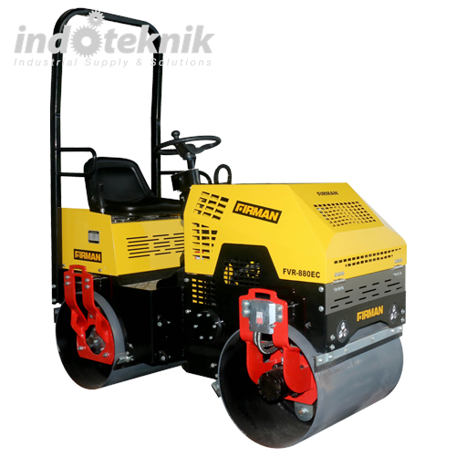 FIRMAN VIBRATION ROLLER MACHINE/MESIN PEMADAT TANAH FVR-880EC (13,5 KW / 19 HP)