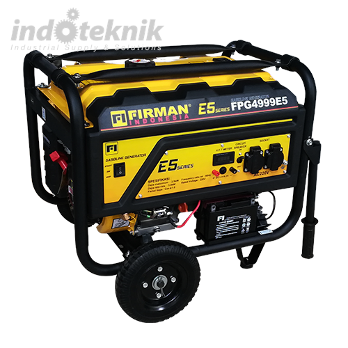 FIRMAN GENSET GASOLINE GENERATOR FPG4999E5 (1 PHASE/7,5 HP/3600 RPM)