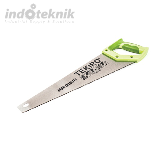 TEKIRO Handsaw TPR Handle Two Teeth Gergaji Tangan Gagang TPR 2 Mata